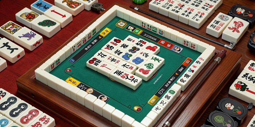 Tampilan gameplay menarik dari 333666 yang menampilkan Mahjong.