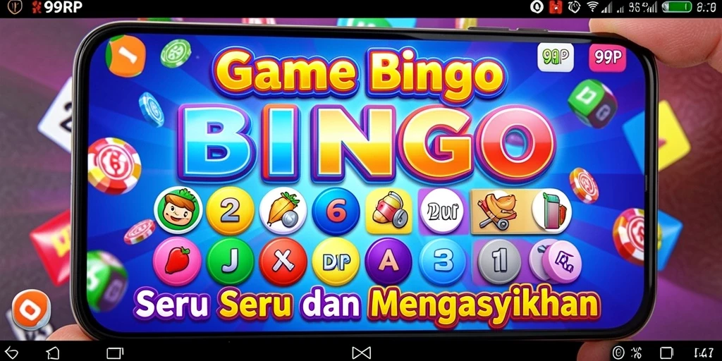 Tampilan permainan Bingo yang seru dan interaktif di 99RP.