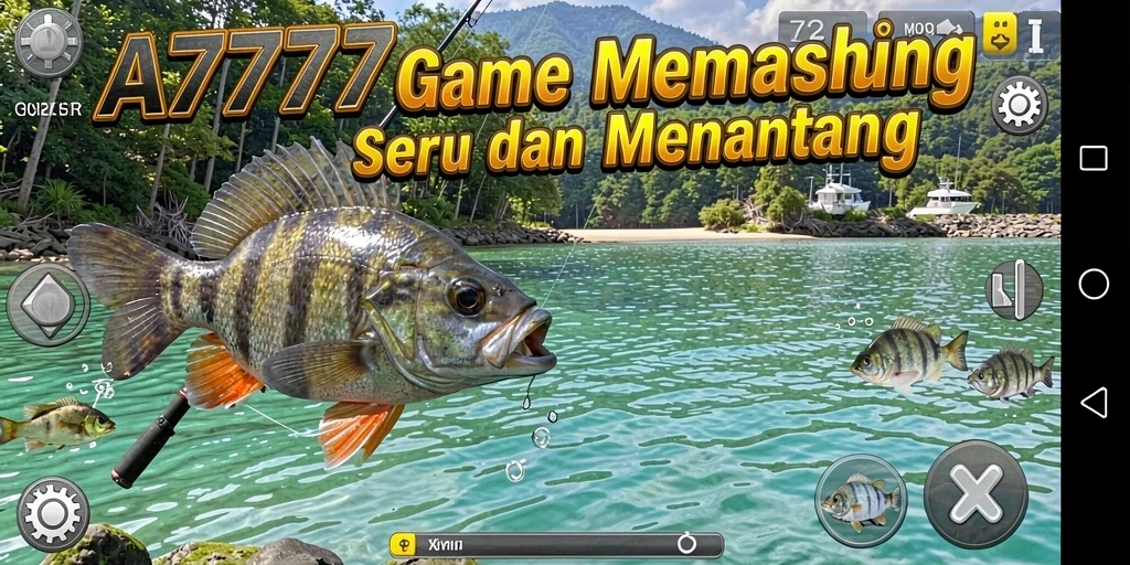 Tangkapan besar di A7777, pengalaman memancing yang seru.