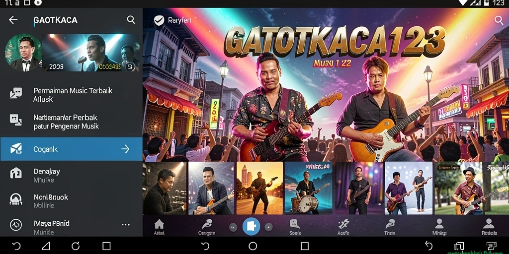 Tampilan gameplay <strong>GATOTKACA123</strong> dengan antarmuka yang menarik dan intuitif.