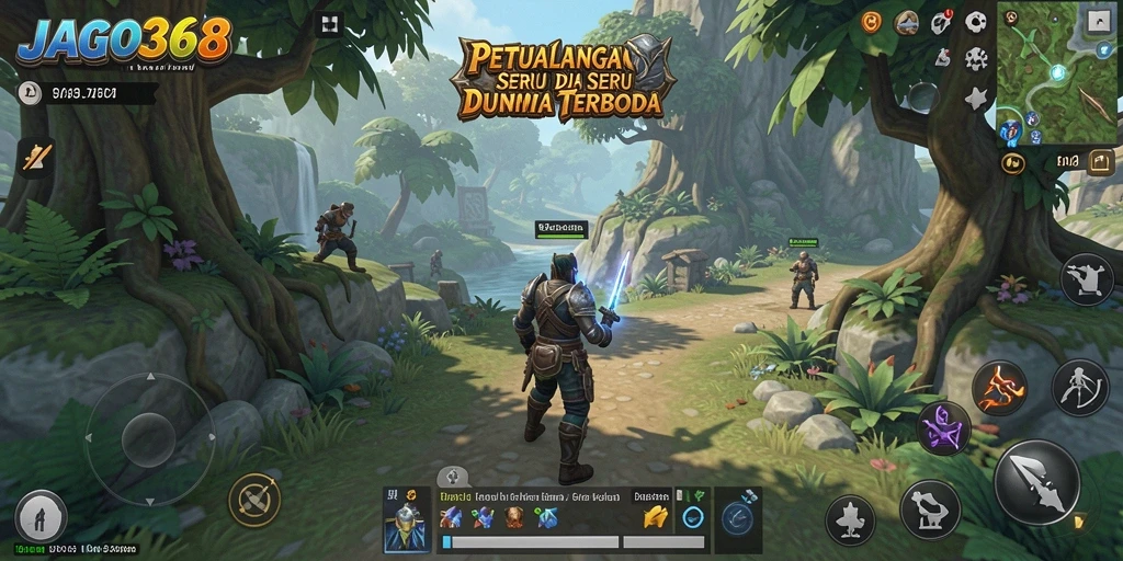 Gameplay JAGO368 yang memukau di dunia terbuka.