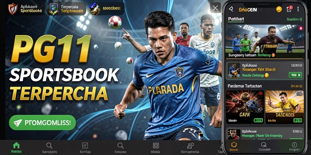 Tampilan gameplay PG11 dengan berbagai pilihan taruhan olahraga yang menarik.