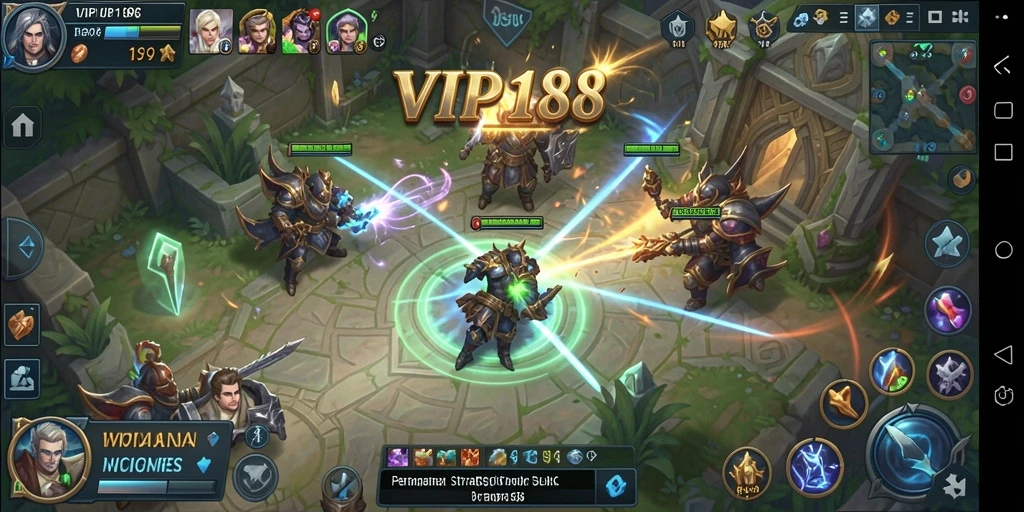 Tampilan gameplay menarik dari VIP188 dengan strategi yang mendebarkan.