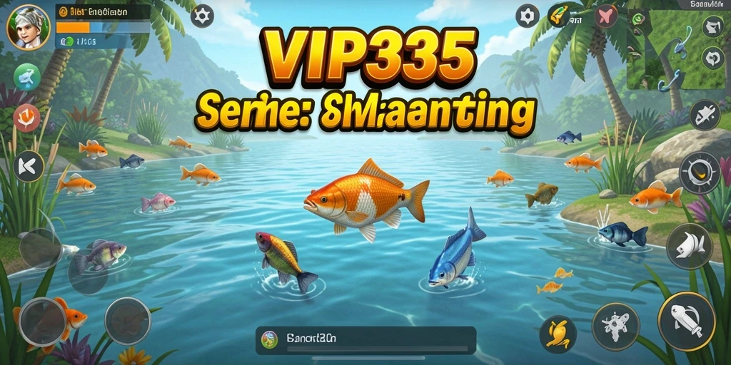 Tampilan gameplay memancing yang menarik dan interaktif di VIP333.