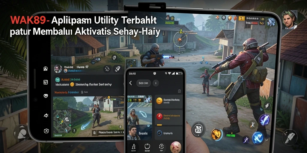 Screenshot WAK89 menampilkan antarmuka aplikasi Utility yang memudahkan pengguna.